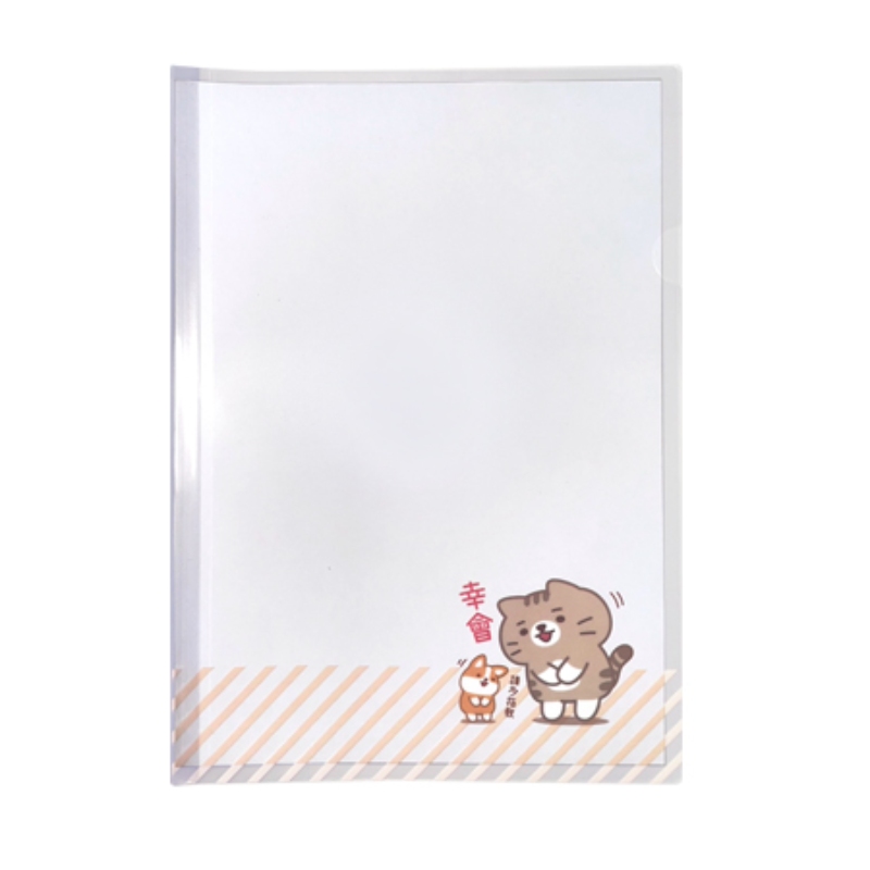 【PENROTE 筆樂】柴語錄A4抽桿文件夾 F問候, , large