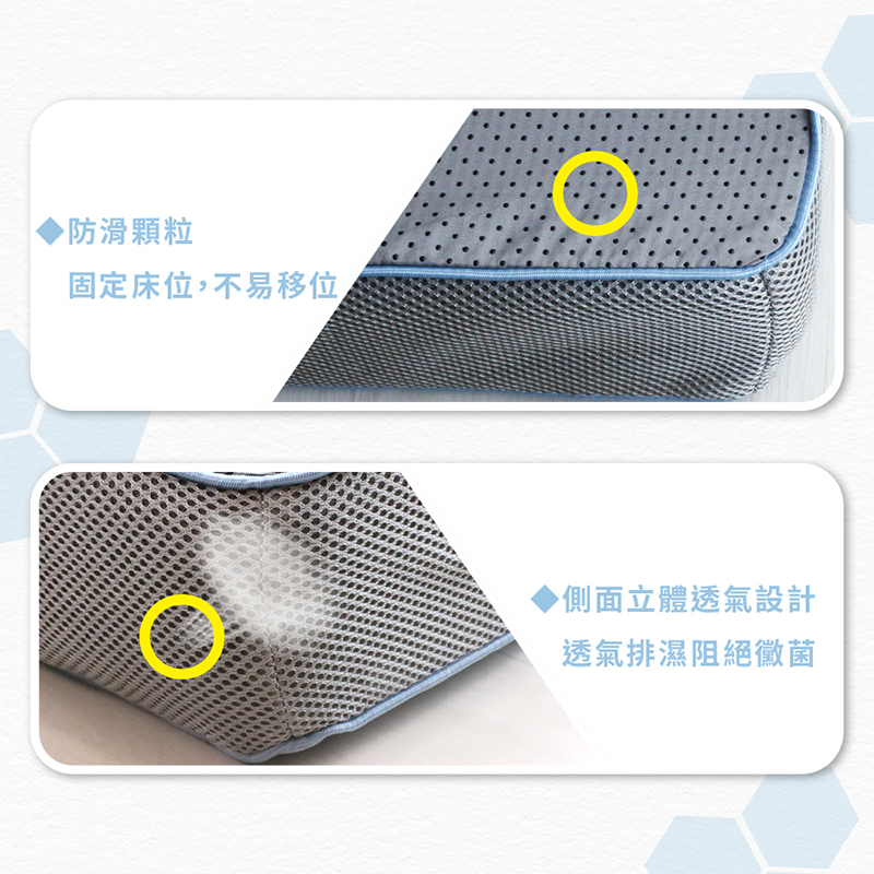 ［熊棉］冰紗涼感記憶床｜3尺｜, , large