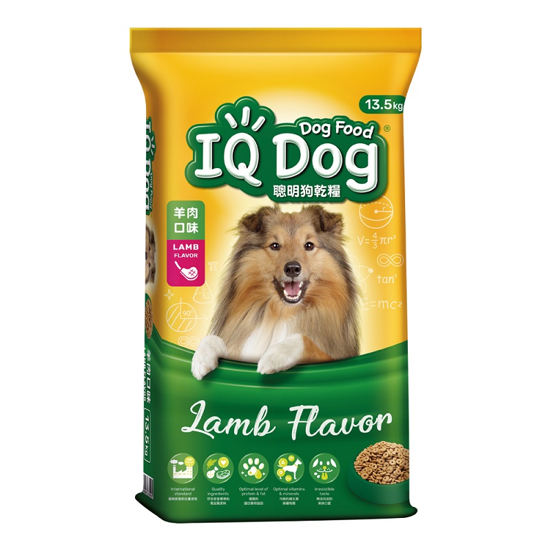 IQ Dog food-lamb 13.5kg, , large