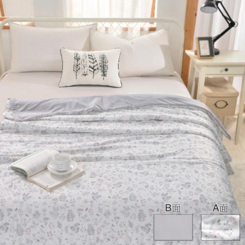 Printed summer double quilt, , large
