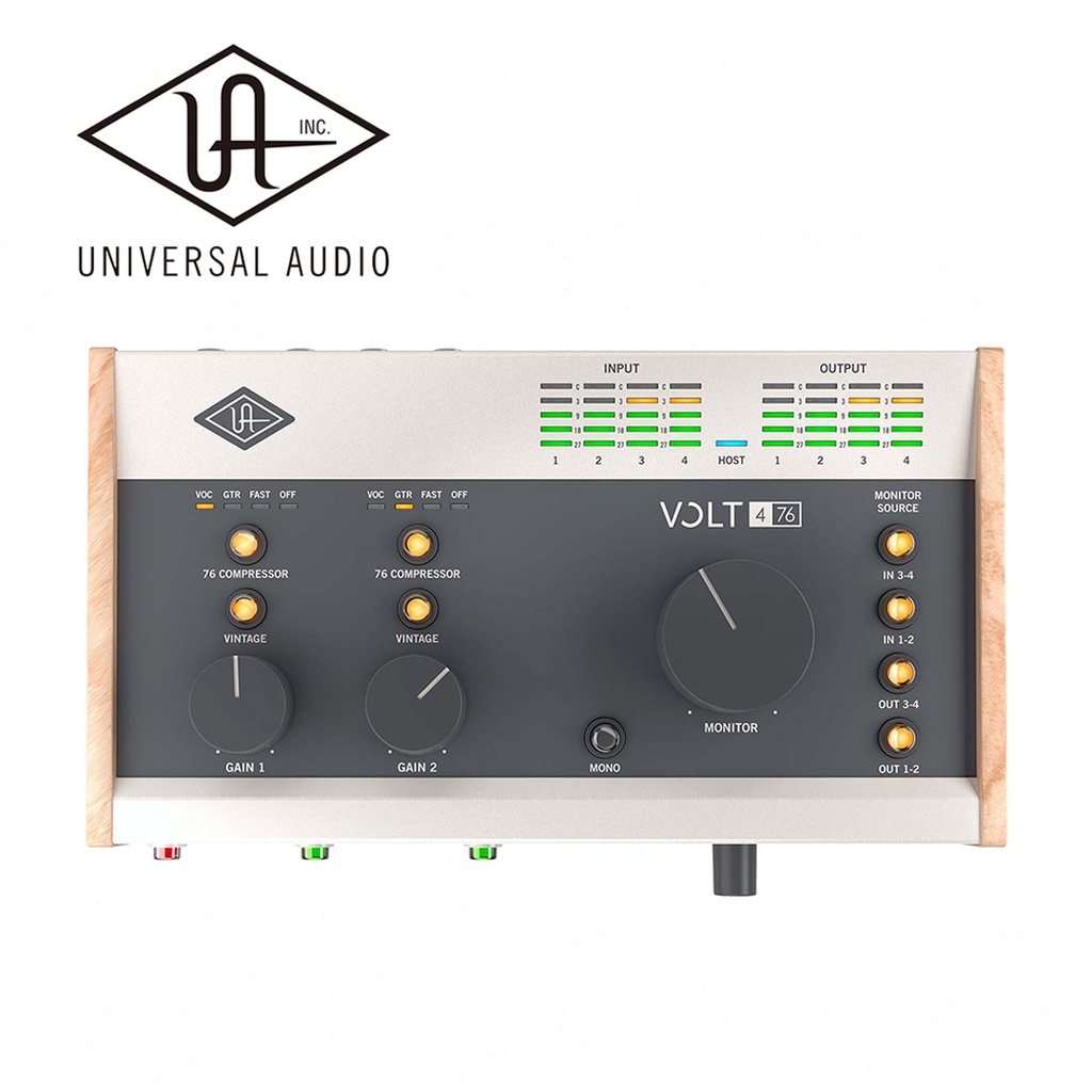 Universal Audio Volt 476 USB-C 錄音介面【敦煌樂器】, , large