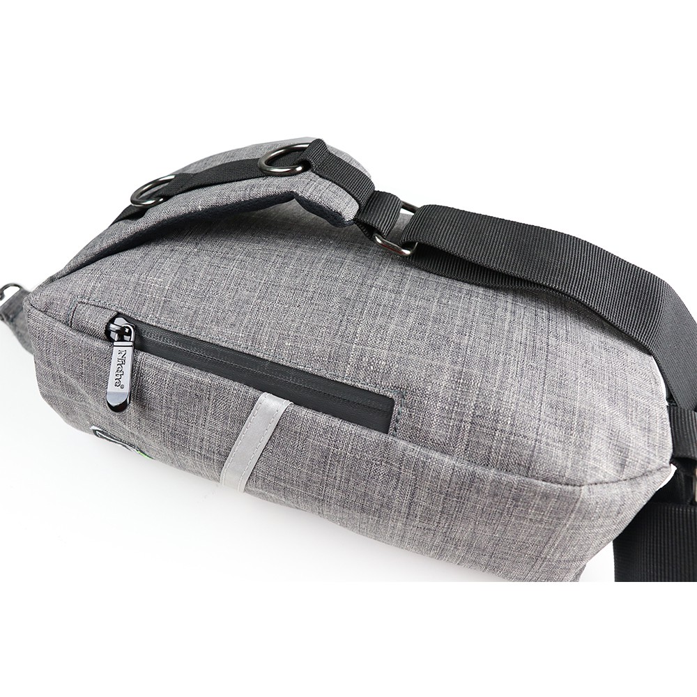 【Niche 樂奇】都市休閒風 立體單肩斜挎包 防水背包  N-5209 跨胸包, , large