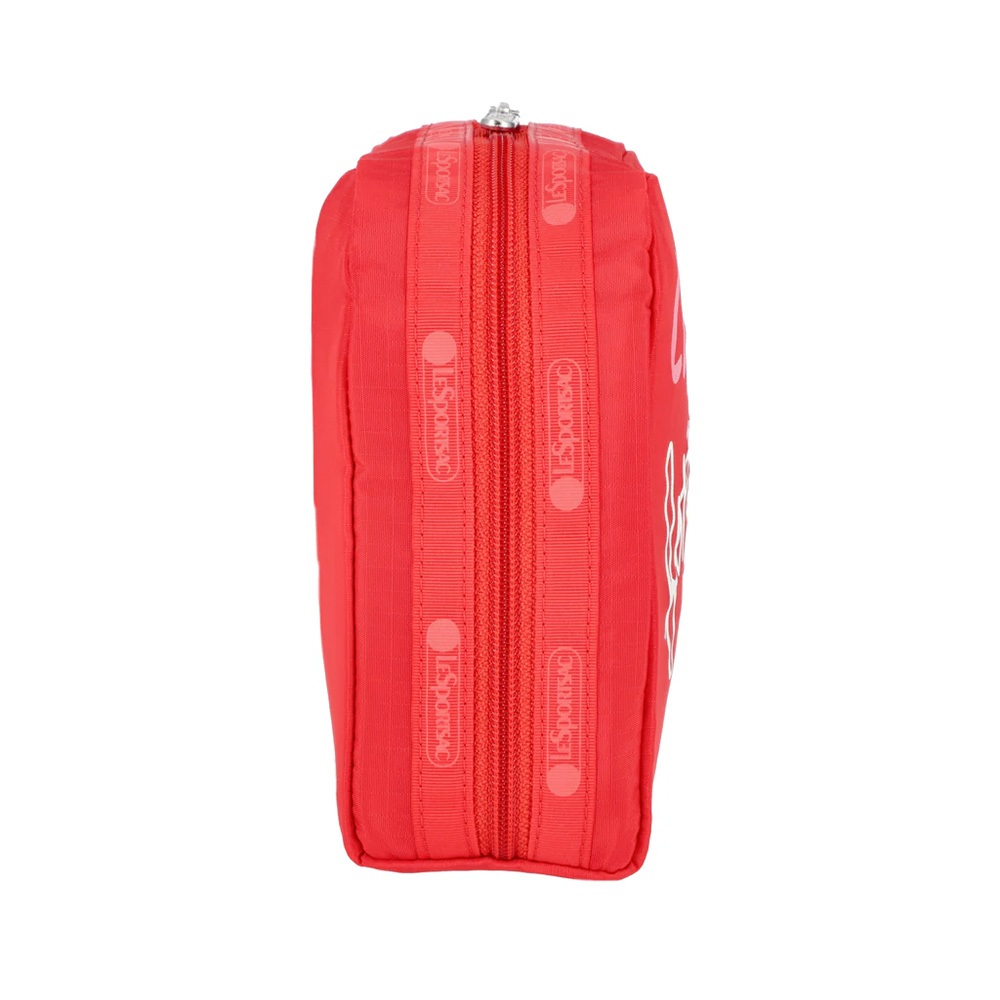 Lesportsac Extra Large Rectangular Cosmetic 加大型化妝包/ 情書手繪風, , large