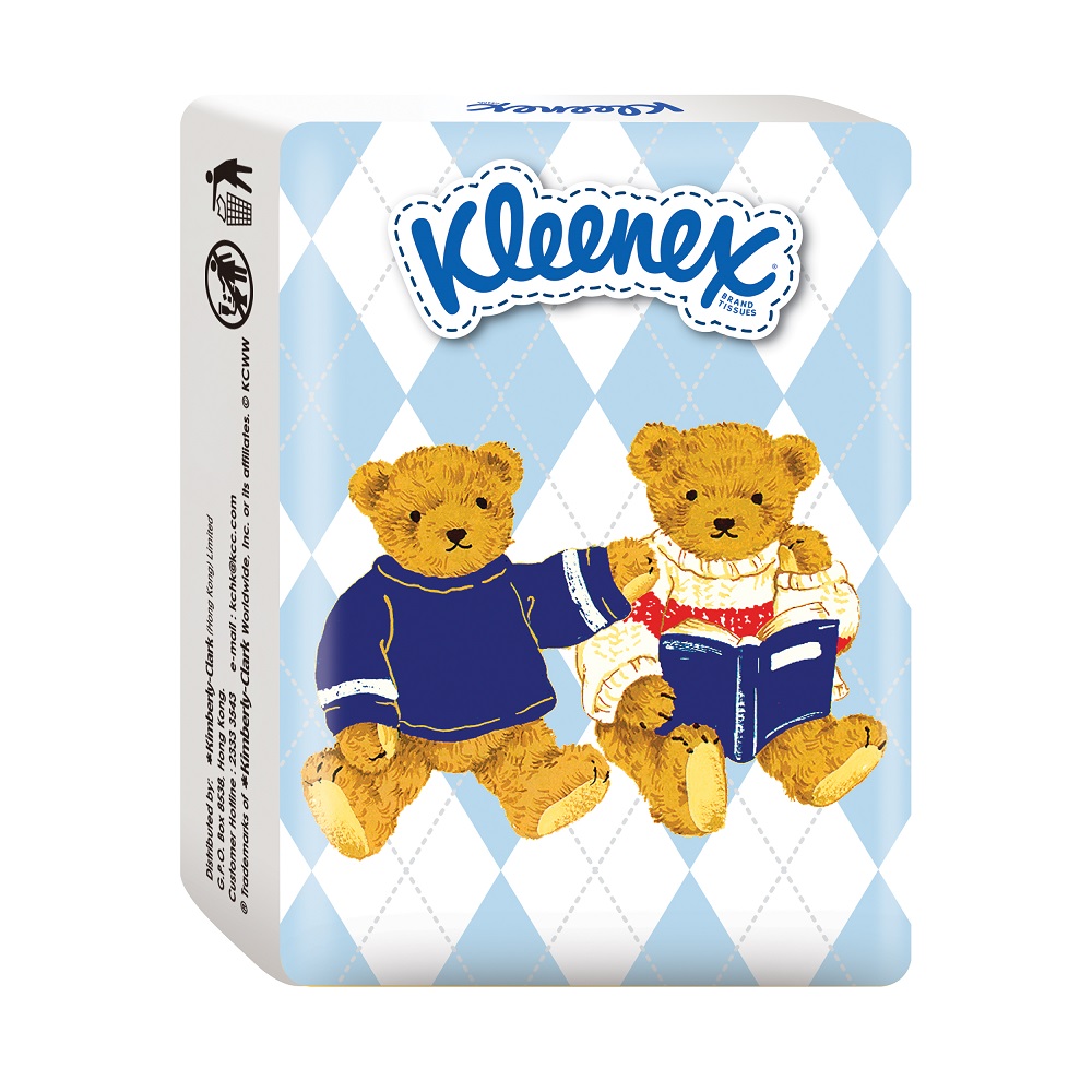 Sujay Teddy Hanky Tissue 7x15, , large