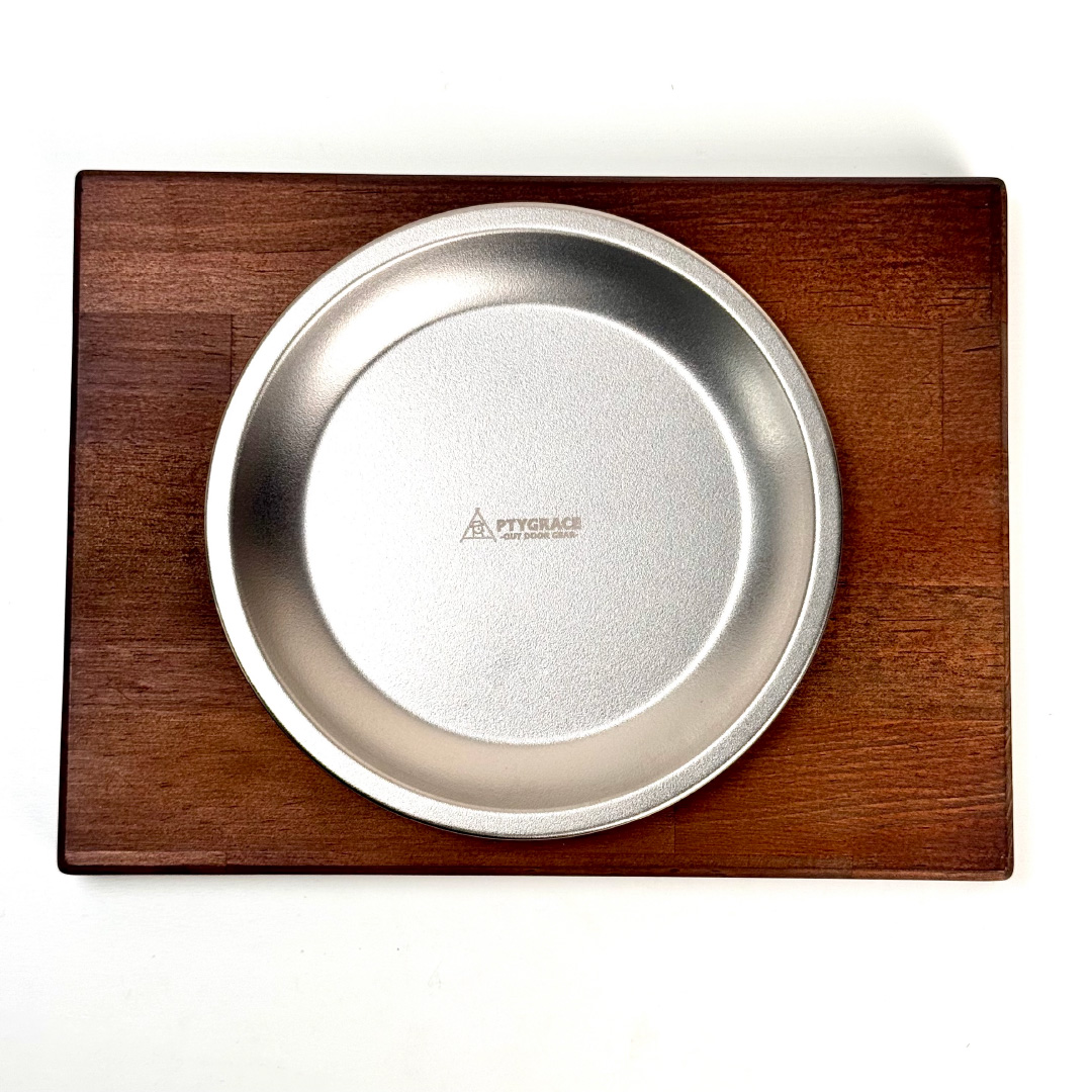 PTYGRACE｜23.3cm 純鈦餐盤｜日本燕三條製造｜PY-SL20｜, , large