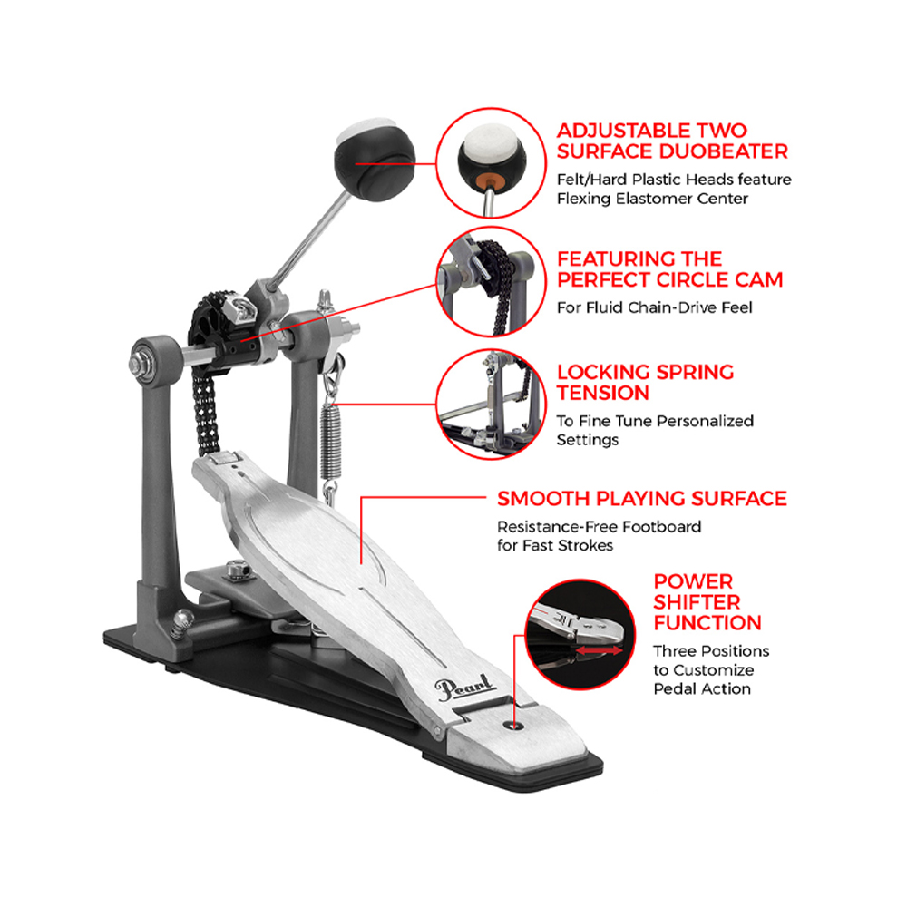 Pearl P-1030 單踏 黑款 ELIMINATORSOLO, , large