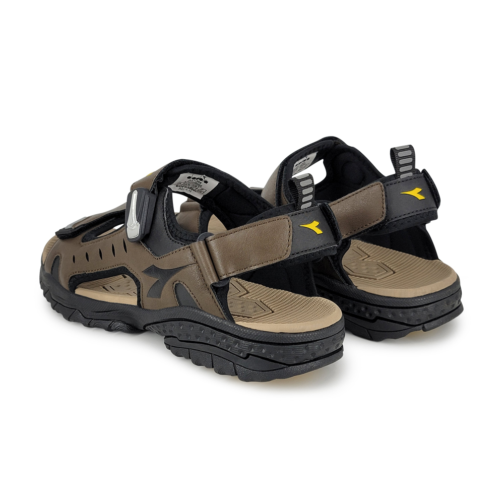 DIADORA迪亞多那 水陸兩用機能涼鞋 男鞋 旅遊 溯溪 簡約 磁扣 柔軟 彈性 減震 耐磨 耐穿 防滑 咖啡 藍, , large