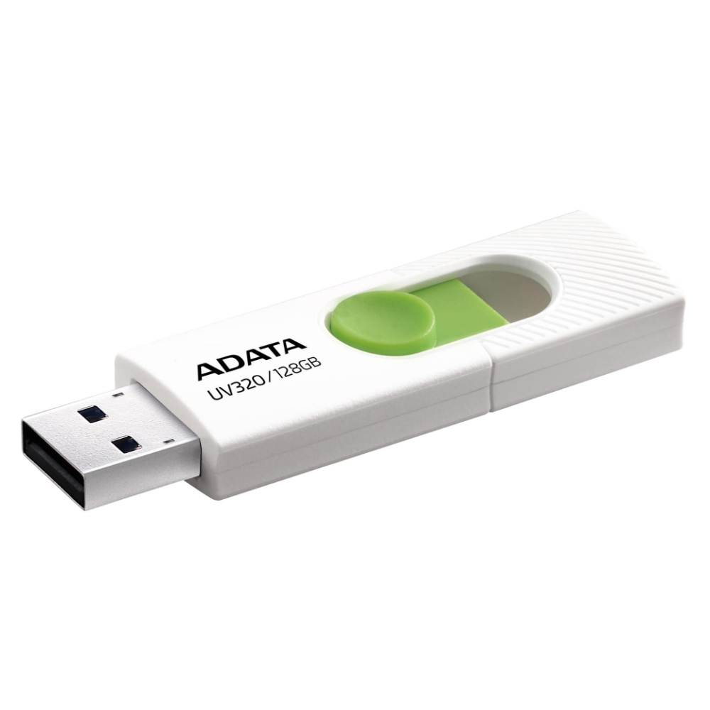 【ADATA 威剛】UV320 128G 白色 USB 3.2 Gen 1 高速 隨身碟, , large