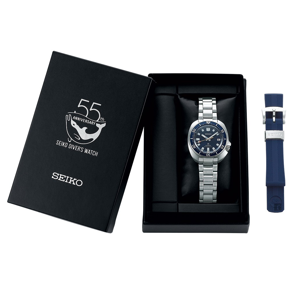 SEIKO 精工 潛水錶55週年限量款 Prospex 潛水機械錶 6R35-01G0B/SPB183J1, , large