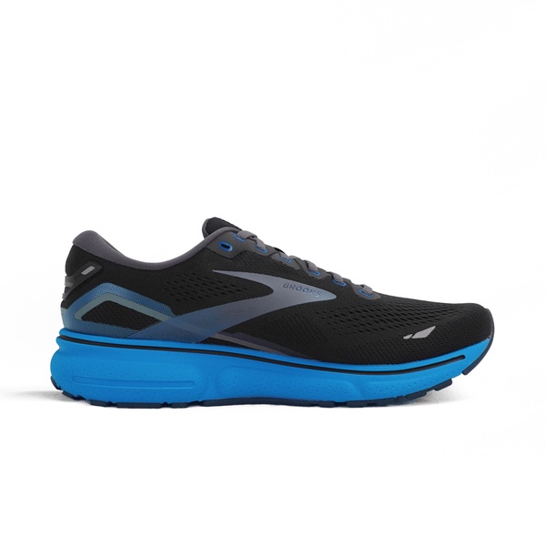 Brooks Ghost 15 男 慢跑鞋 運動 路跑 魔鬼系列 15代 緩衝 透氣 黑藍 [1103931D056], , large