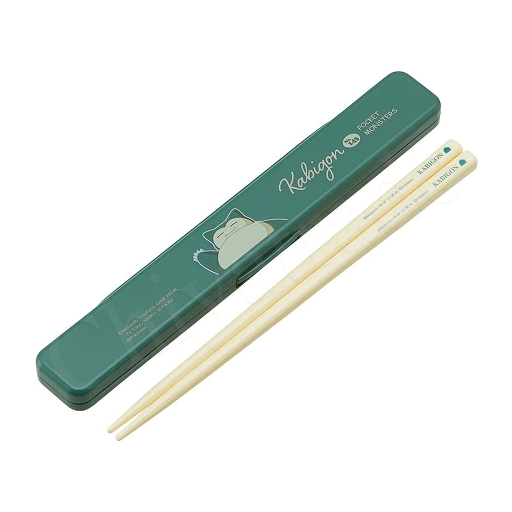 【百科良品】日本製 精靈寶可夢 卡比獸 保鮮便當盒530ML+環保筷子18CM(日本境內版), , large