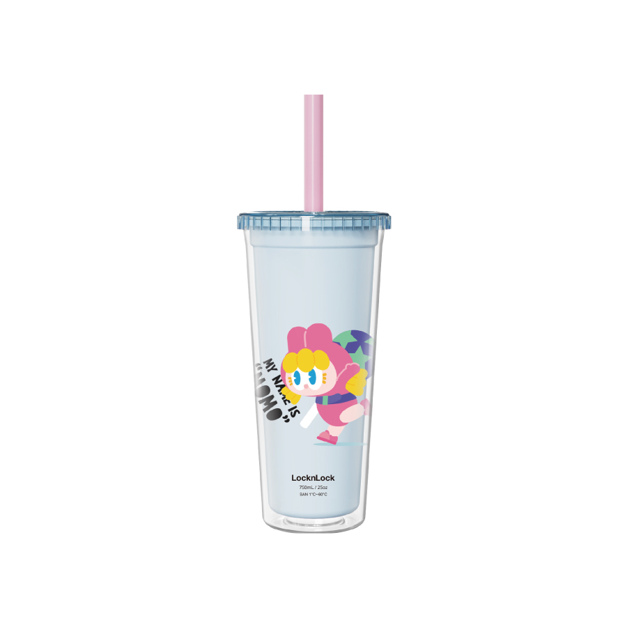 LL funny pearl milk tea cup 750ml, , large