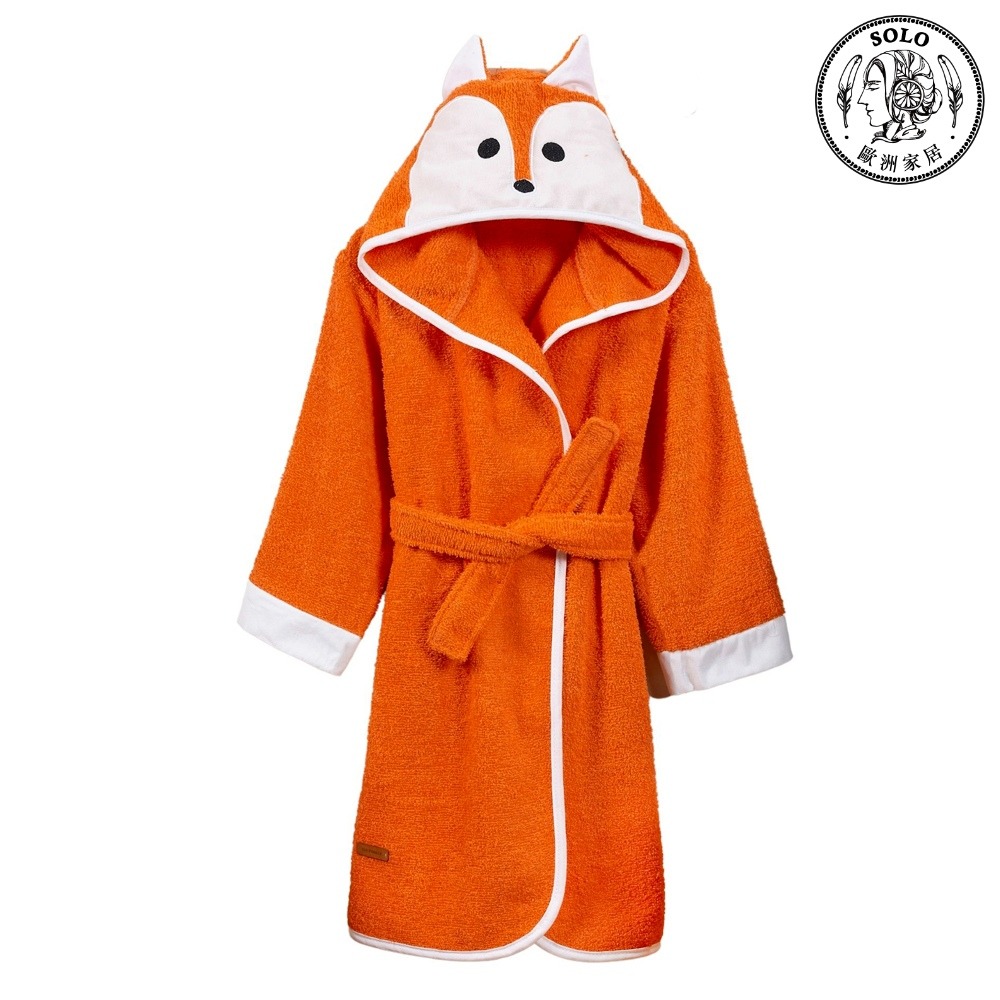 【SOLO Vintage】Bathrobe Fox Orange S, , large