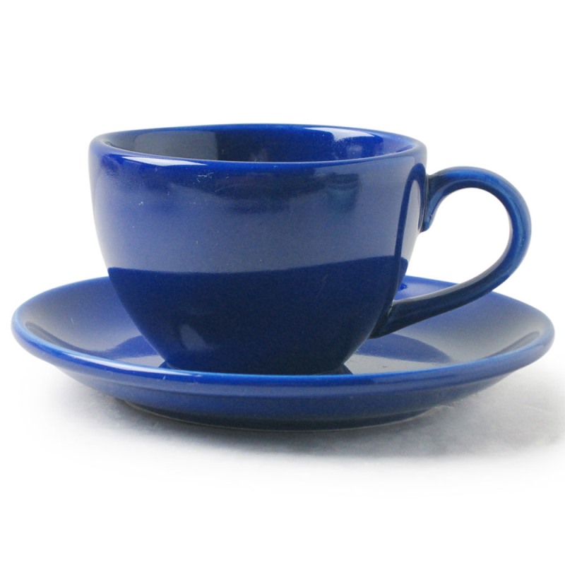 [豐名日本餐具] 咖啡杯組 藍釉 / C00CS1-125-4, , large