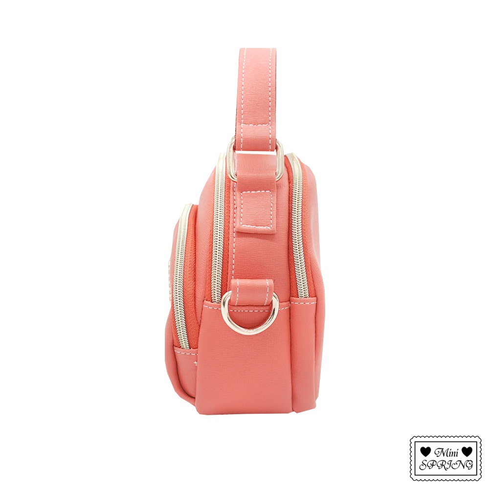 MINI SPRING-經典法式餅乾小巧包 皮質斜背包 皮質手提包 MIT台灣製造皮包 -多色, , large