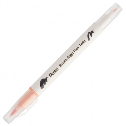 【 Pentel 飛龍 】雙頭柔繪筆 10支/盒 SESW30C   -  多款可選, , large