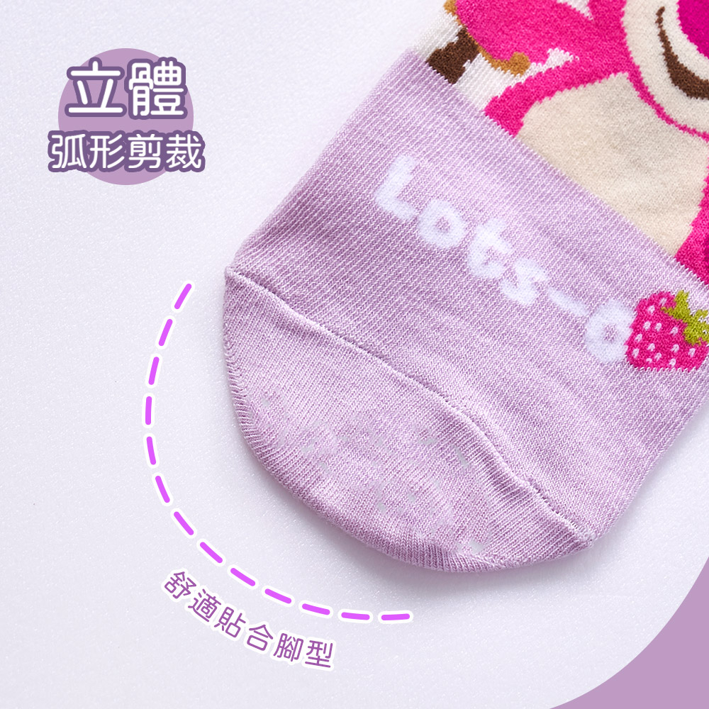 (多款)Disney 迪士尼短襪 雙色短襪 直版襪【旺達棉品】, , large