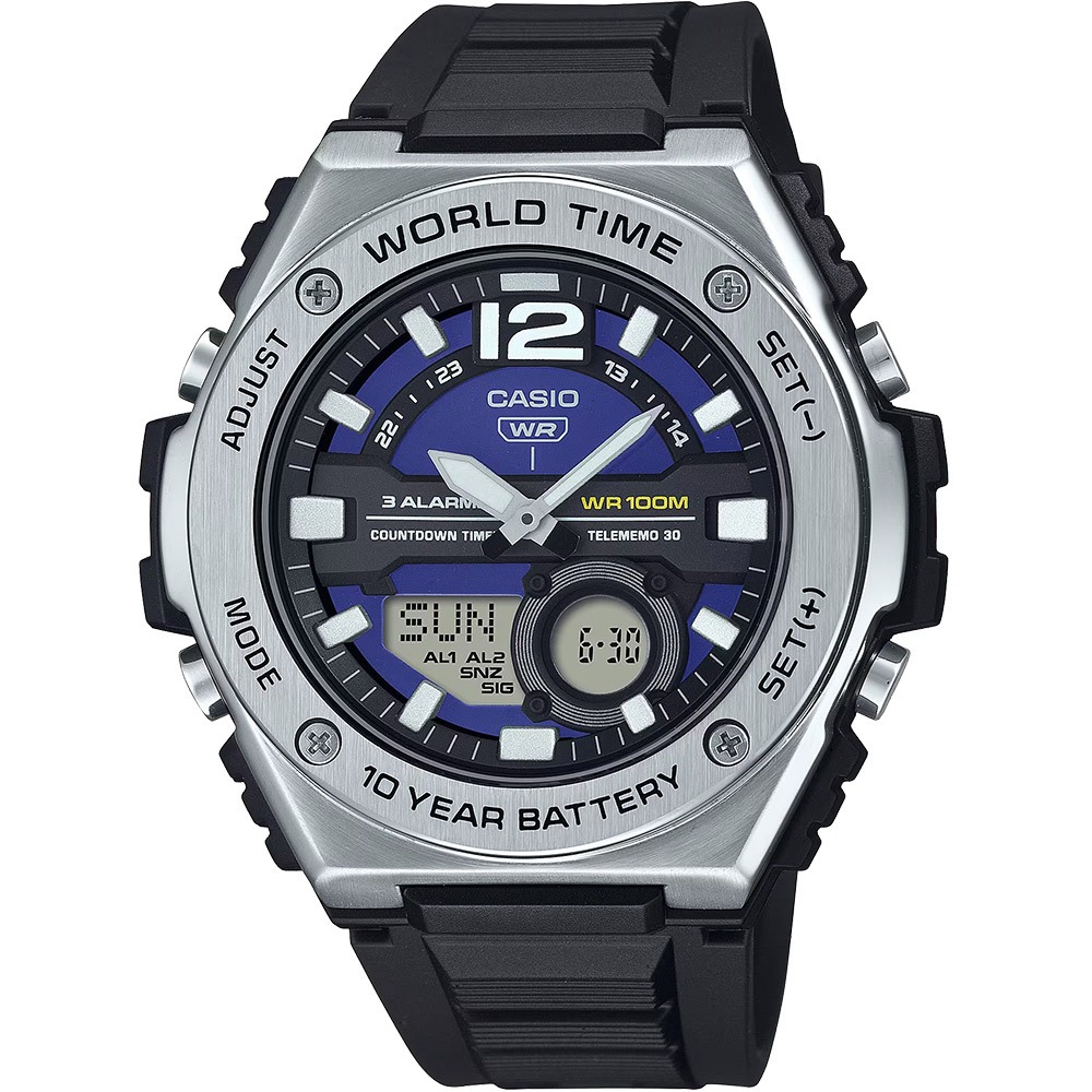 CASIO 卡西歐 10年電力運動手錶 學生錶 MWQ-100-2A
