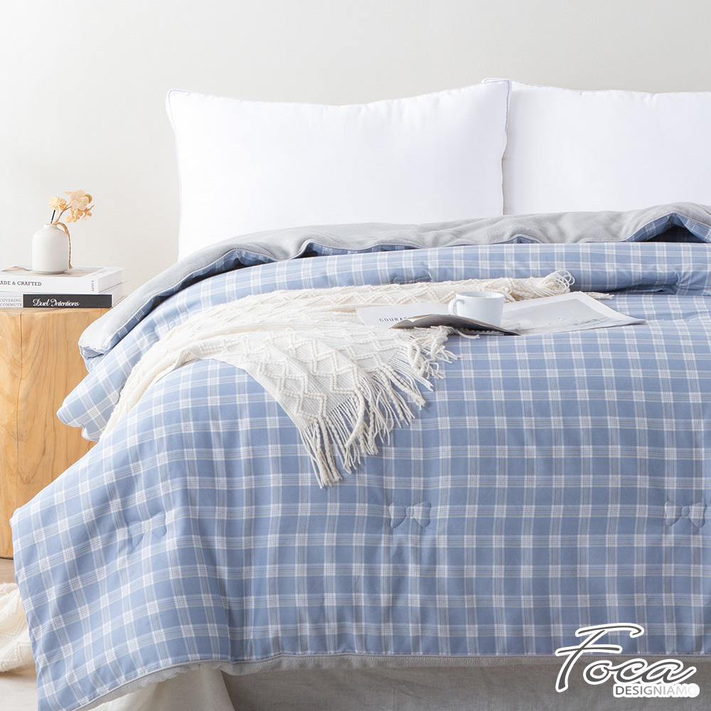 【FOCA】可水洗Q暖抱抱被-防護升級銀離子防蹣抗菌(多款任選), , large