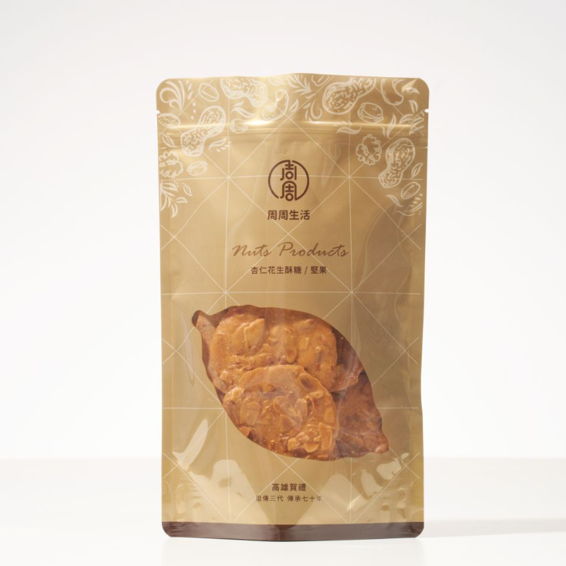 【周周生活】杏仁瓦片 3包組 贈1包體驗包 手工香脆餅乾 下午茶點心 伴手禮推薦, , large