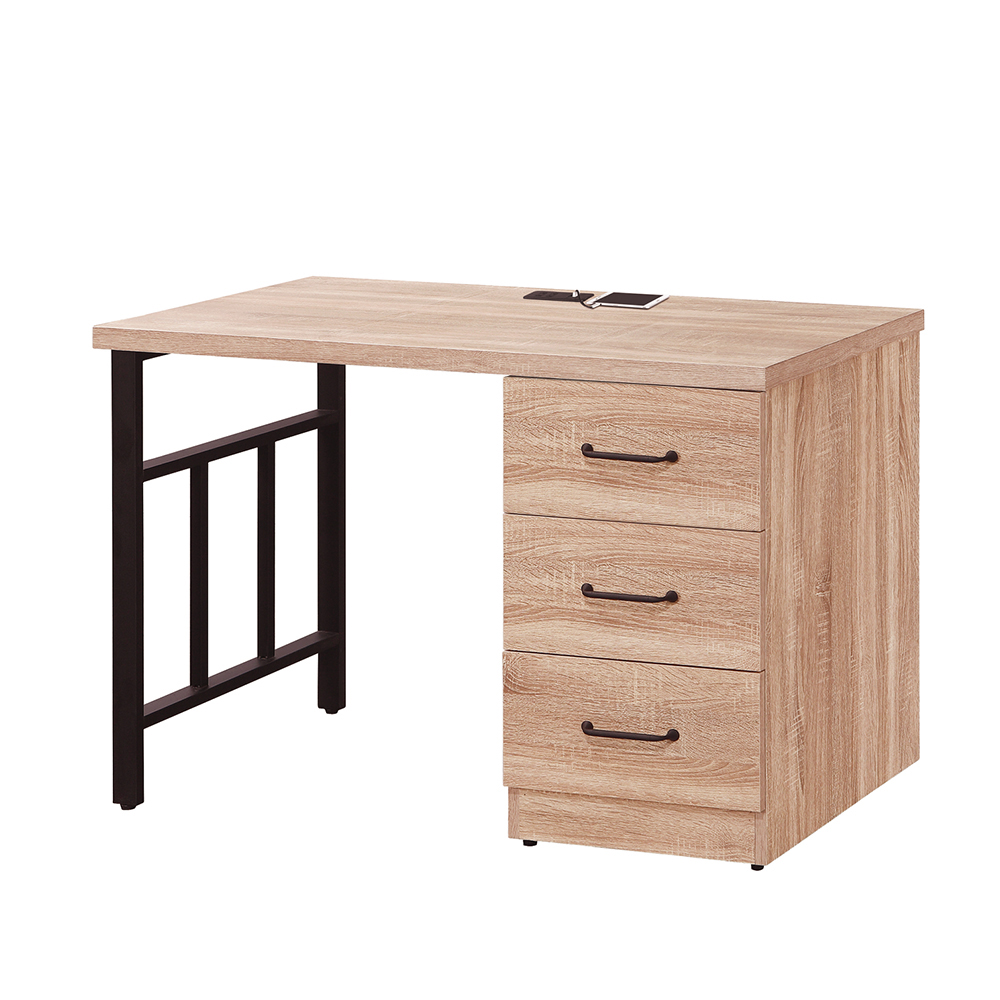 【唯熙傢俱】艾妲原切橡木4尺書架桌, , large