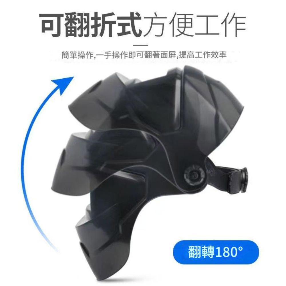 Automatic dimming welding mask (classic model) + headlamp + 10 protective lenses (purple), , large