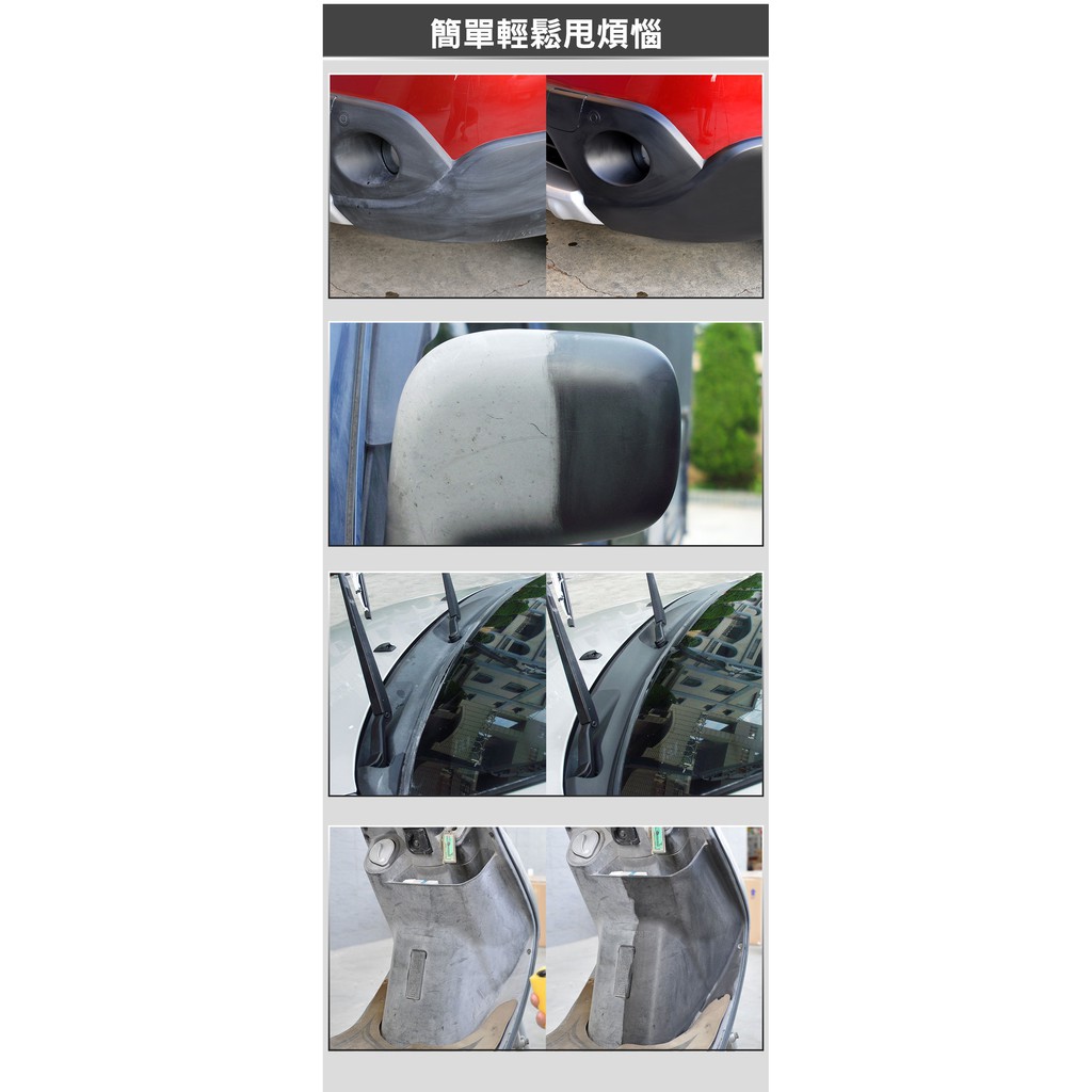 【超值組合】CarPlan保桿/飾條增黑工具組, , large