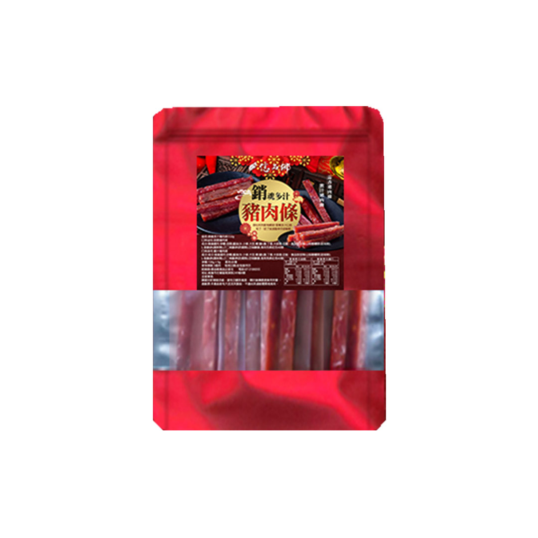 Juicy pork strips