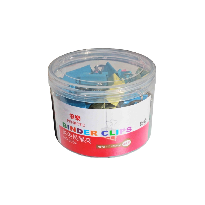 8554 Color Binder Clips &ndash; #4, , large