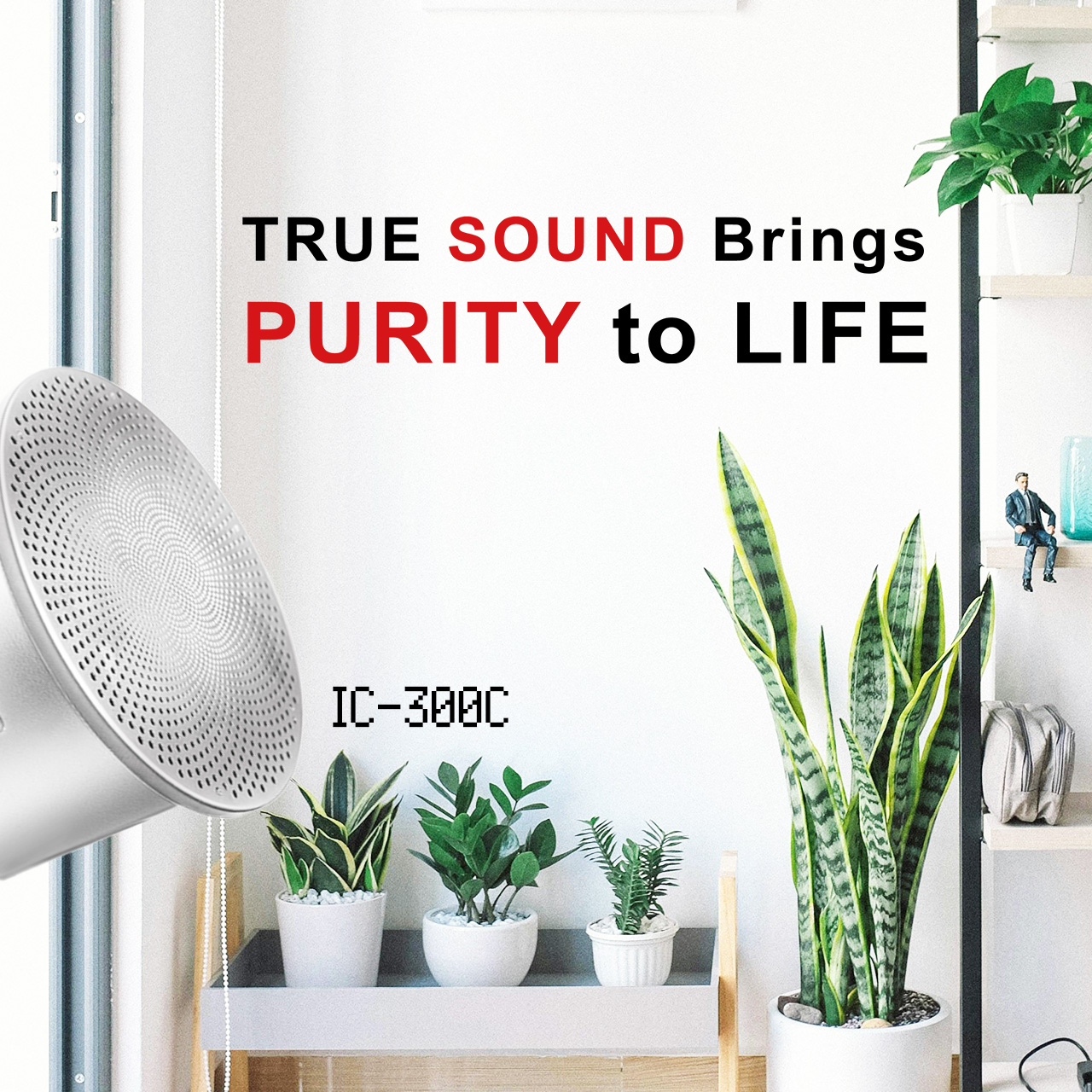 Anaccord 雅那歌音響 IC-300C 3吋懸浮式｜嵌入式天花喇叭 ｜一對｜家樂福線上, , large