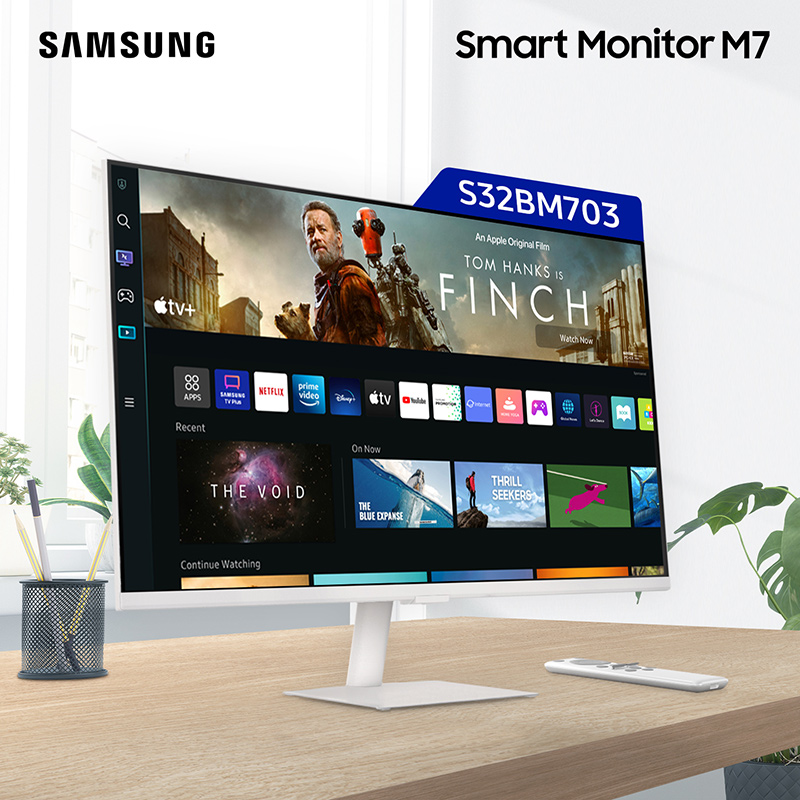 三星Smart Monitor M7 32型4K智慧聯網螢幕, , large