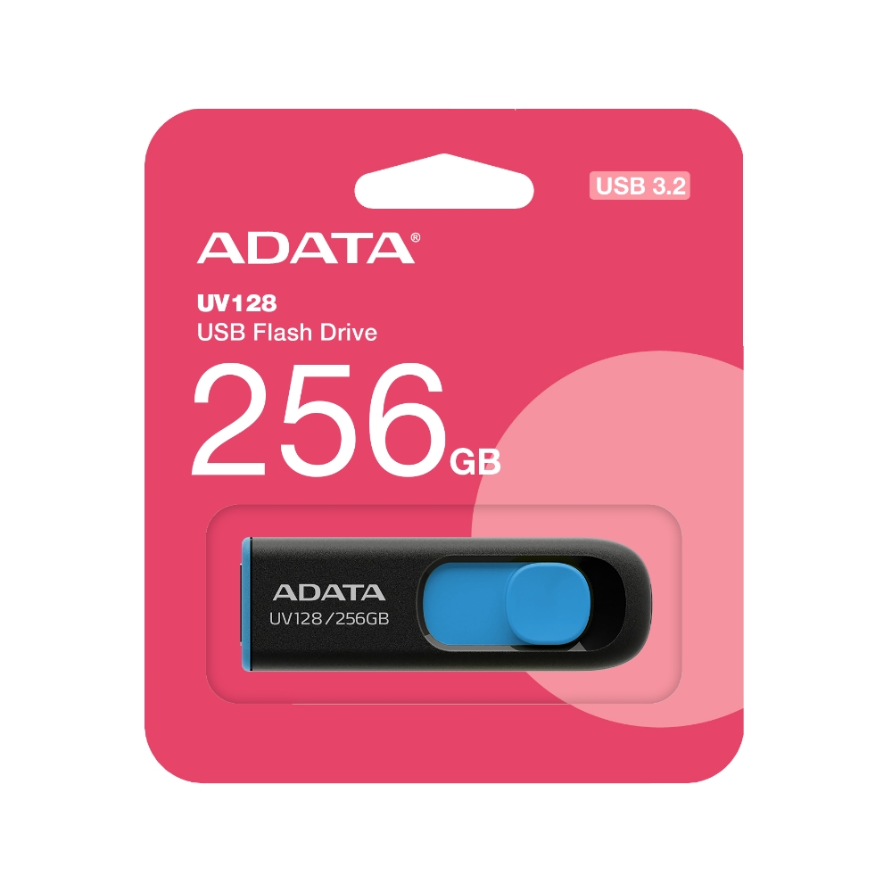 【ADATA 威剛】UV128 256G USB 3.2 Gen 1 高速 隨身碟, , large