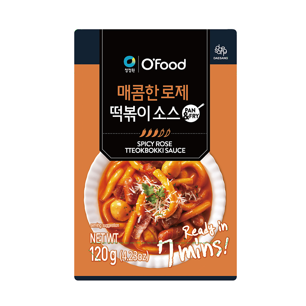 Spicy rose Tteokbokki sauce