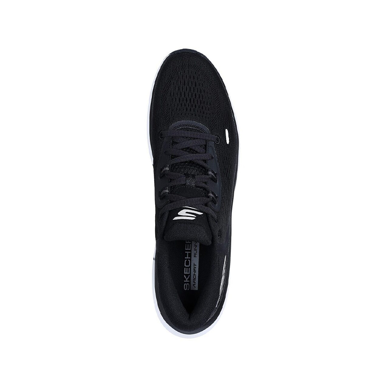 [KIXPRESS]Skechers Go Run Pure 4 男 慢跑鞋 運動 訓練 止滑 支撐 輕量 黑白 [246082BKW], , large