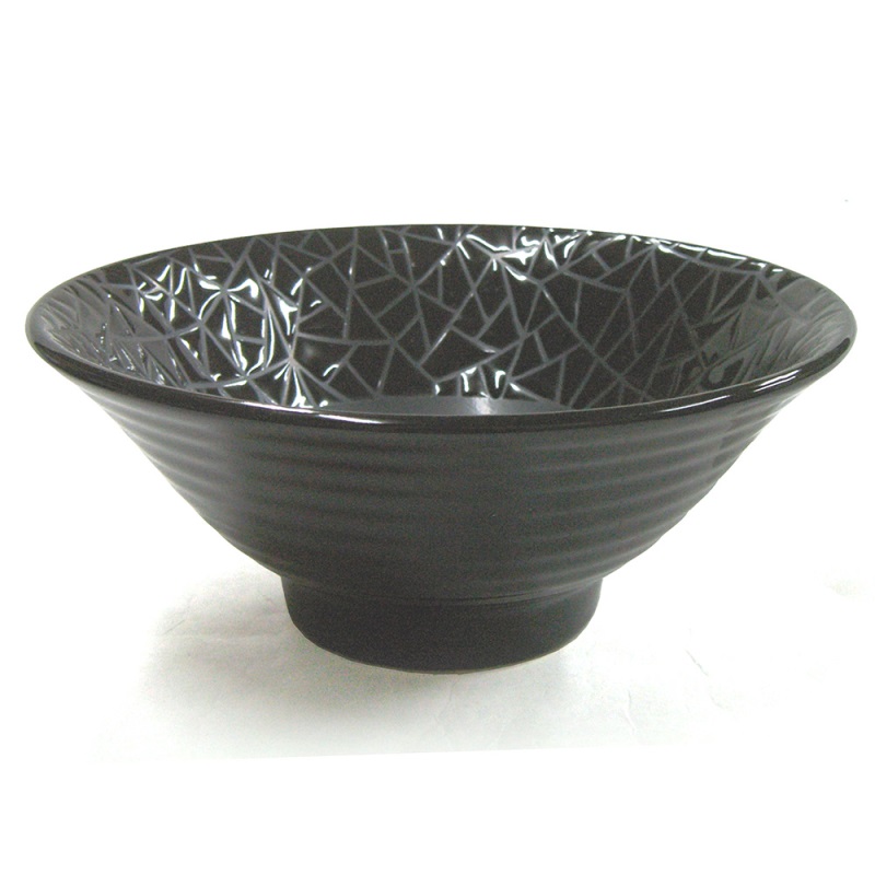 [豐名日本餐具] 6.5麵井 MONO黑 / H109-65NW, , large