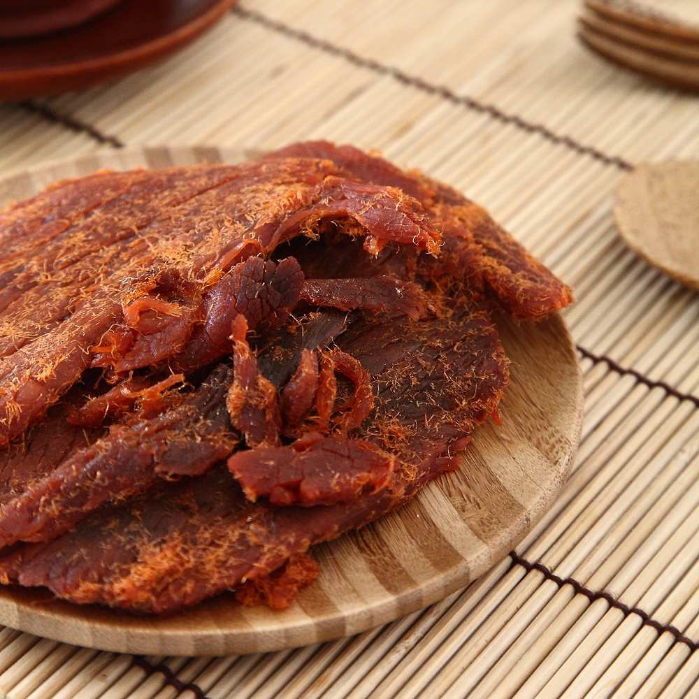 【良金牧場】高粱原味豬肉乾6包(90g/包〉(免運費), , large