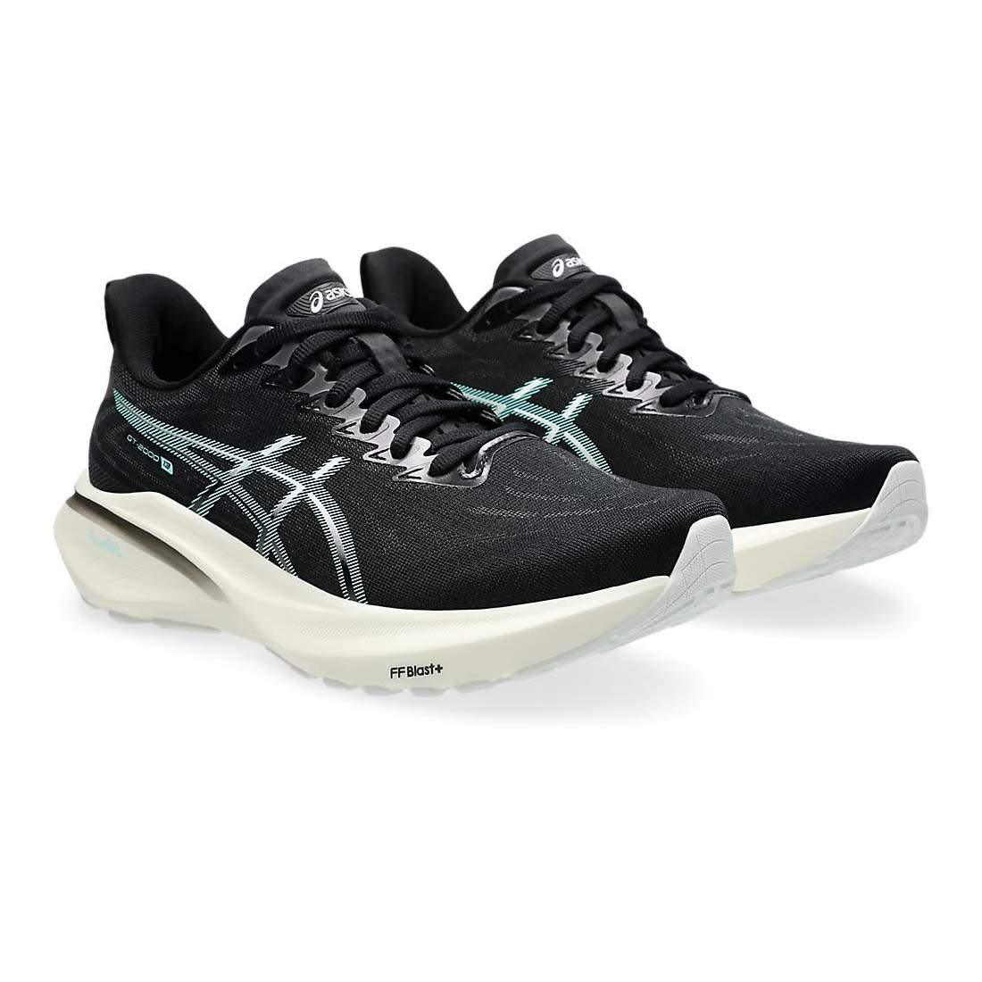 [秉宸] ASICS GT-2000 13 女慢跑鞋 黑白 1012B666-004, , large