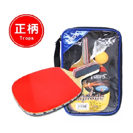 Success成功 44101-1 正手柄五夾反膠桌球拍(學校級), , large