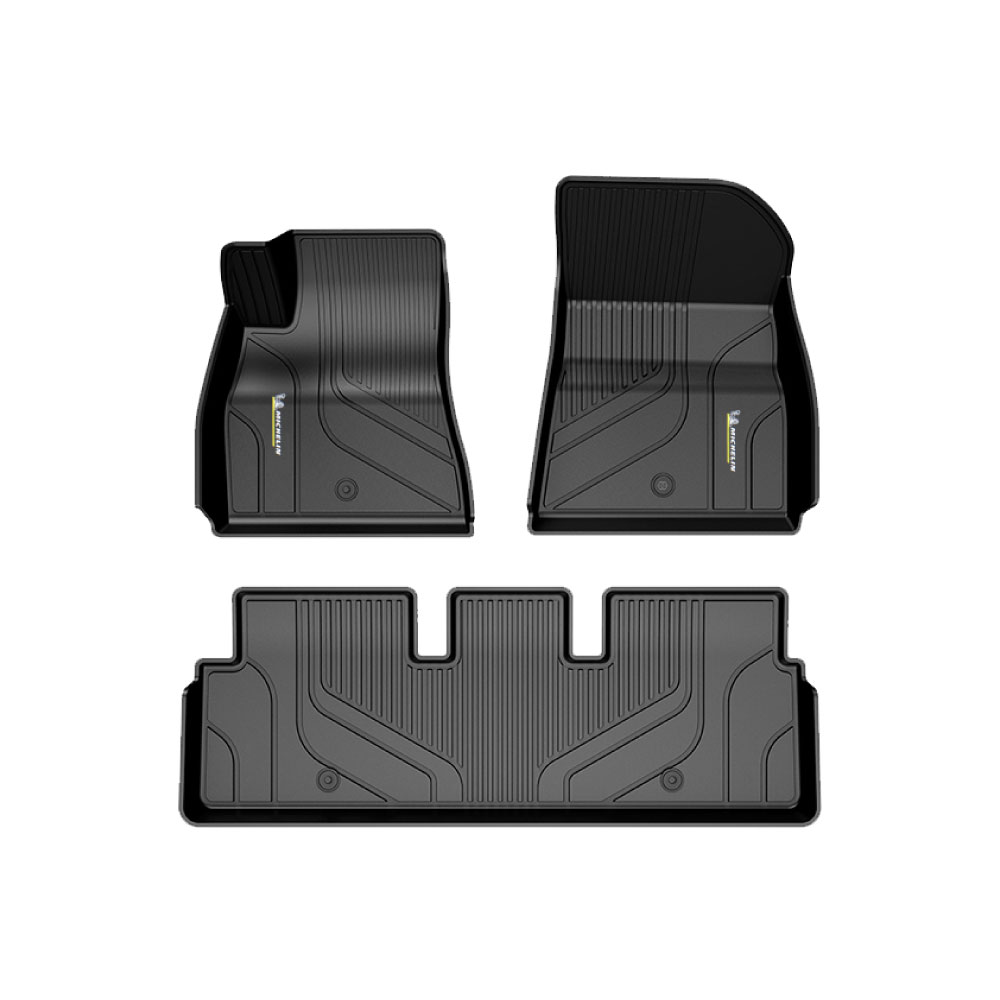 MICHELIN Tesla Model Y 2019-23 All-Inclusive 3D Floor Mats (Not Suitable for New/RWD Models), , large