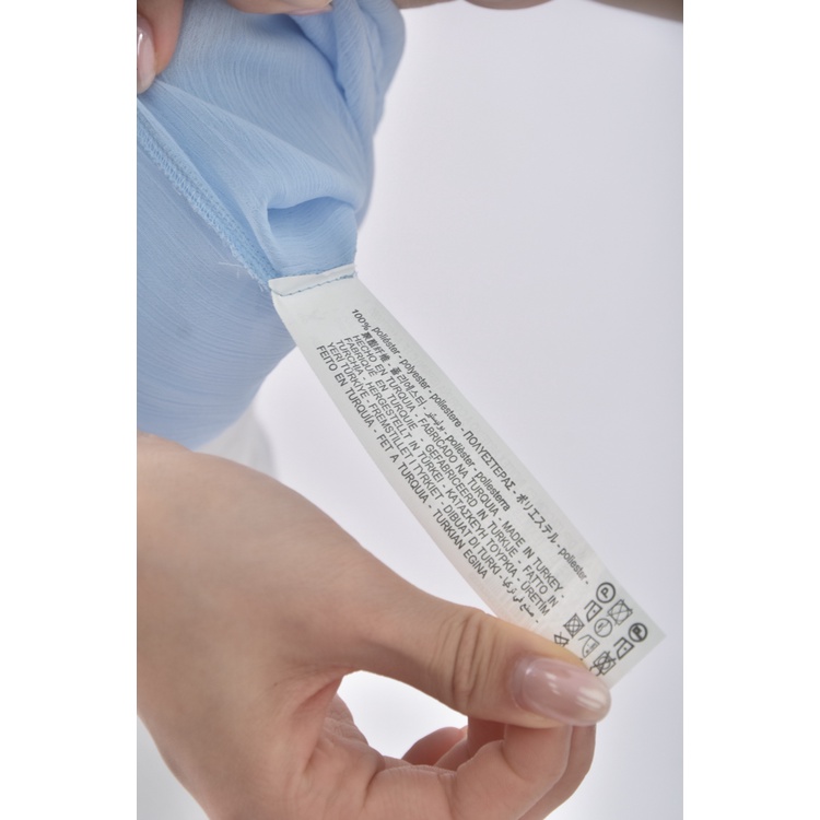 (M) zara藍色短袖上衣二手衣, , large