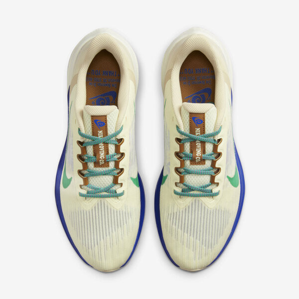 Nike Air Winflo 9 PRM 男 慢跑鞋 運動 路跑 半透明 緩震 氣墊 米 綠 [DV8997-100], , large
