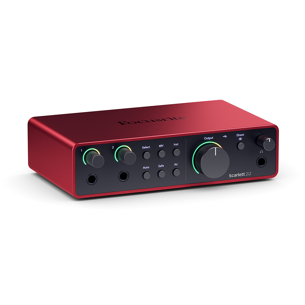 Focusrite Scarlett 2i2 錄音介面 第四代 【敦煌樂器】, , large