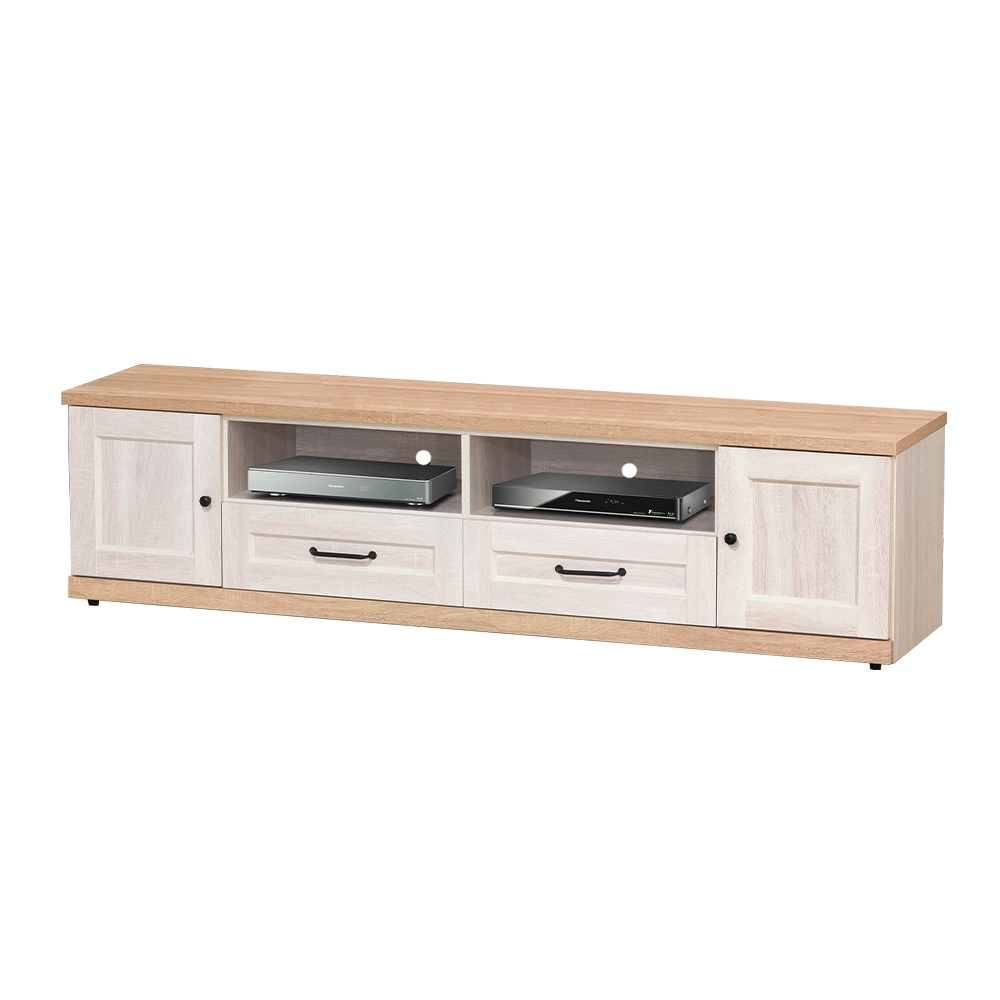 【唯熙傢俱】查理白橡色6尺電視櫃, , large