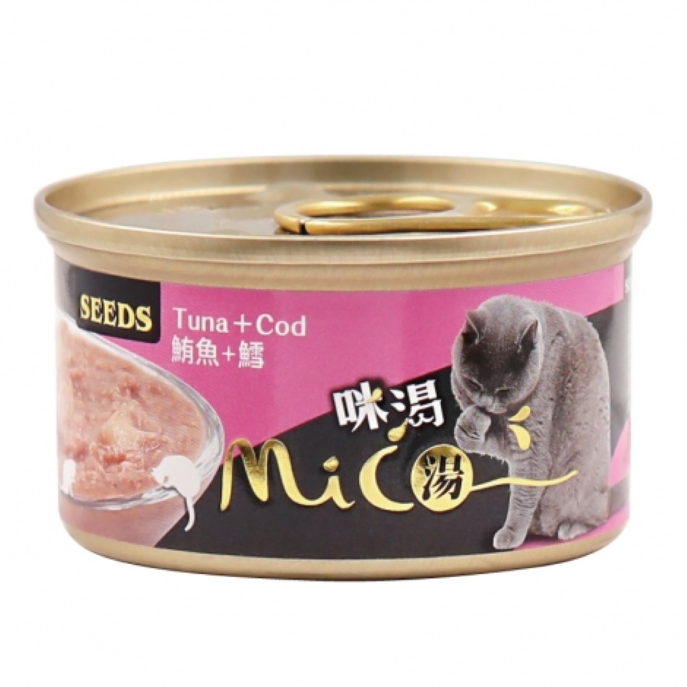 【拉拉寵物小舖】seeds 惜時 貓罐頭 MICO 咪渴機能湯罐, , large