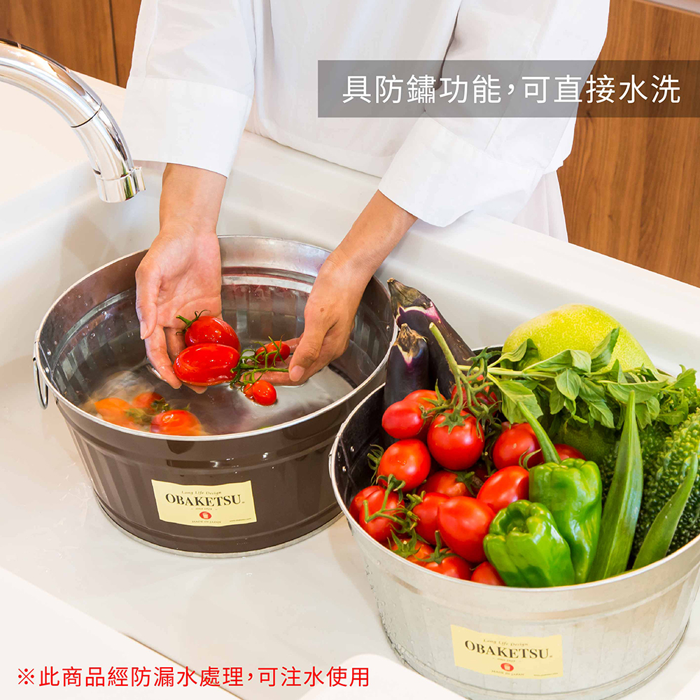 【this-this】日本渡邊金屬｜OBAKETSU 手工製多功能迷你桶 7.5L, , large