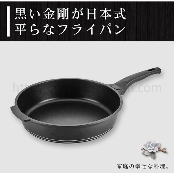 PERFECT 理想牌 日式黑金鋼深型平底鍋IH無蓋 28cm（店配把手自行組裝）-Leidea樂德兒, , large