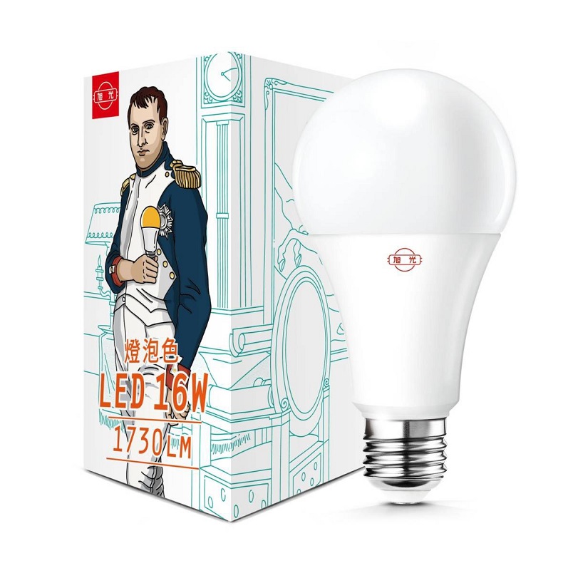 LED 16W  light bulb, 燈泡色, large