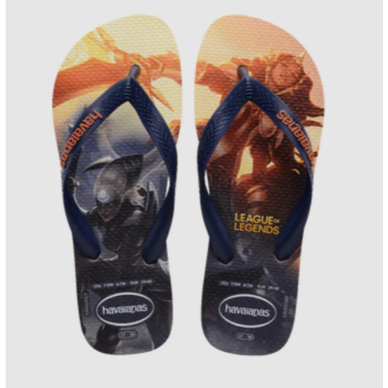 [巴拉娜巴西人字拖專賣店]中壢實體店面Havaianas哈瓦仕 哈瓦士 夾腳拖/人字拖 2024新款 TOP LOL 電玩 沙灘海灘 海邊 男款, , large
