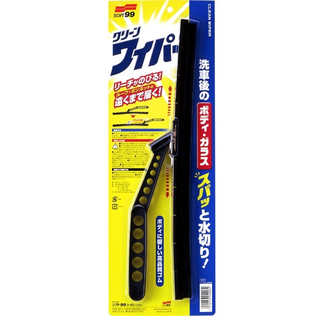 [力守貿易]日本 SOFT 99 清潔雨刷-黑 清潔用雨刮片, , large