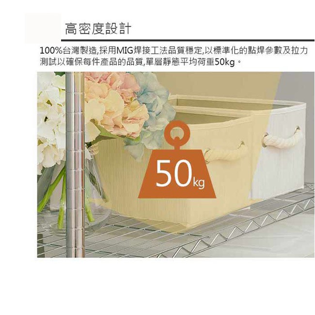 【Y HOUSE】75x45x150cm Lightweight Four-layer Iron Rack Shelf Iron Rack Storage Rack, , large
